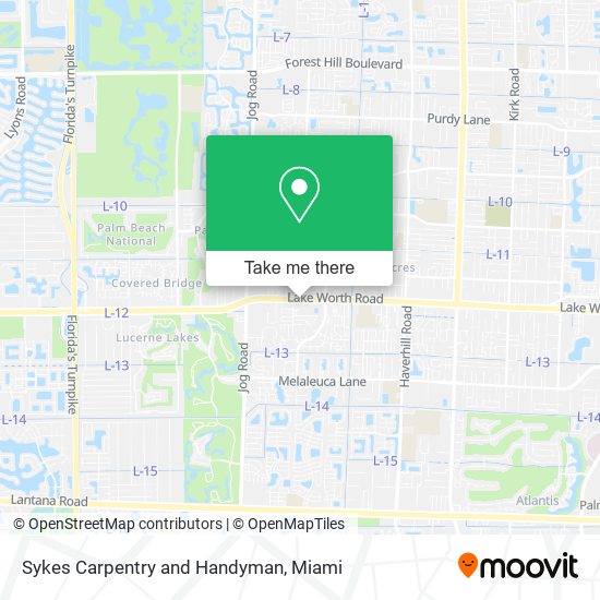 Sykes Carpentry and Handyman map