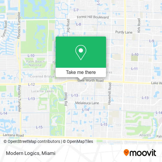 Modern Logics map