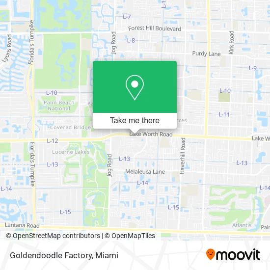 Goldendoodle Factory map