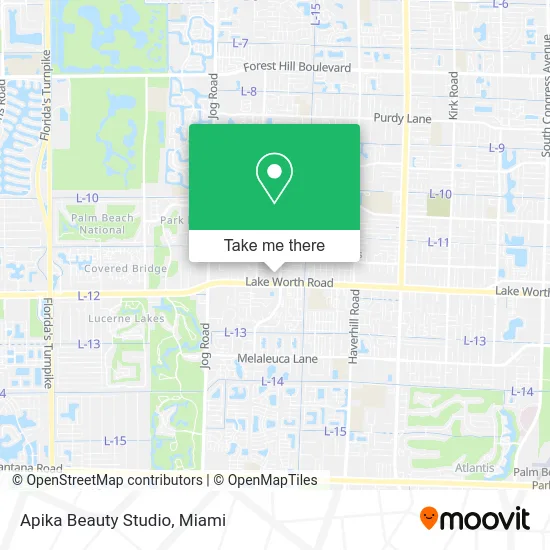 Apika Beauty Studio map