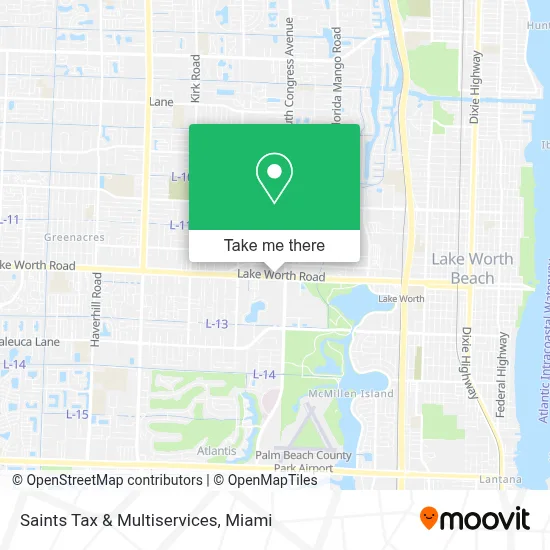 Saints Tax & Multiservices map