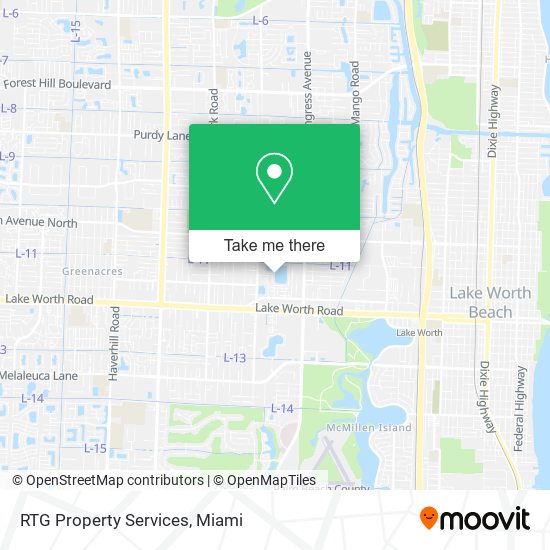 RTG Property Services map