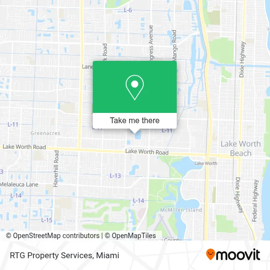 RTG Property Services map