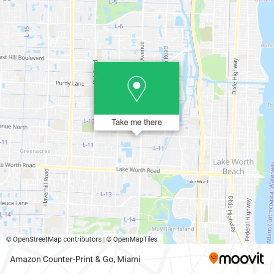 Amazon Counter-Print & Go map