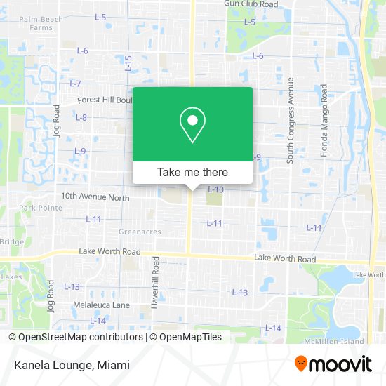 Mapa de Kanela Lounge