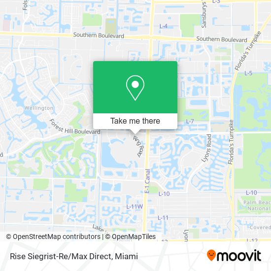Mapa de Rise Siegrist-Re/Max Direct