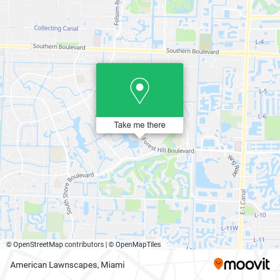 Mapa de American Lawnscapes