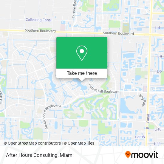 After Hours Consulting map