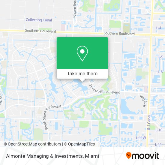 Mapa de Almonte Managing & Investments