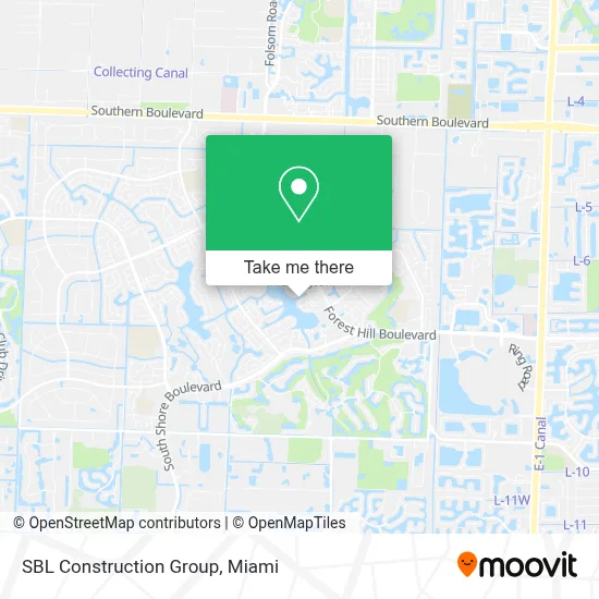 SBL Construction Group map