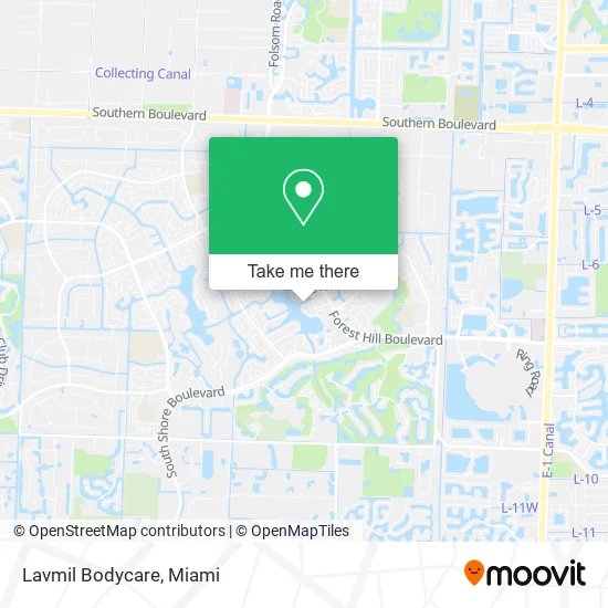 Lavmil Bodycare map