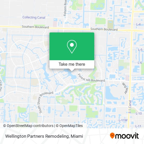 Mapa de Wellington Partners Remodeling