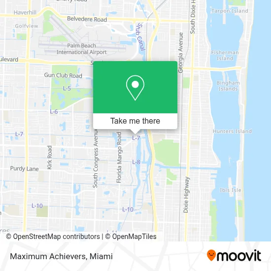 Maximum Achievers map