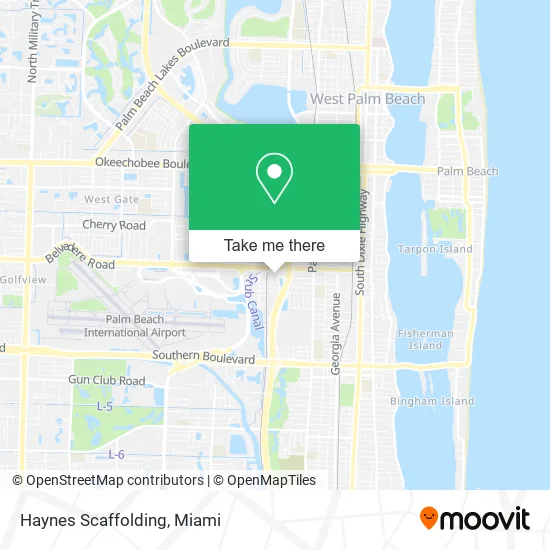 Haynes Scaffolding map