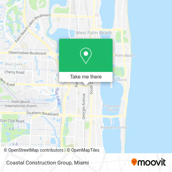 Coastal Construction Group map