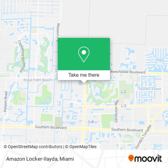 Amazon Locker-Ilayda map