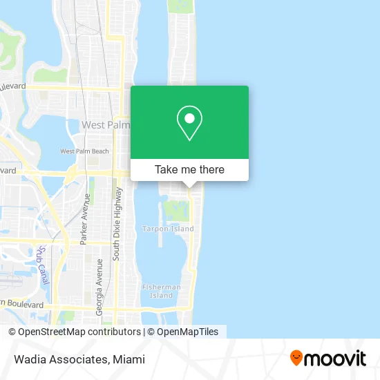 Wadia Associates map