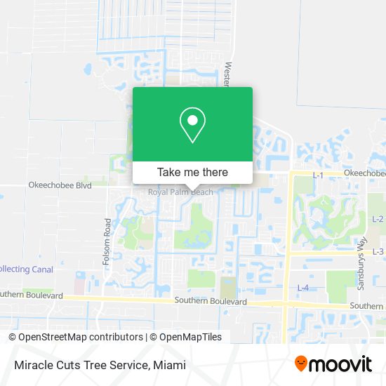 Miracle Cuts Tree Service map