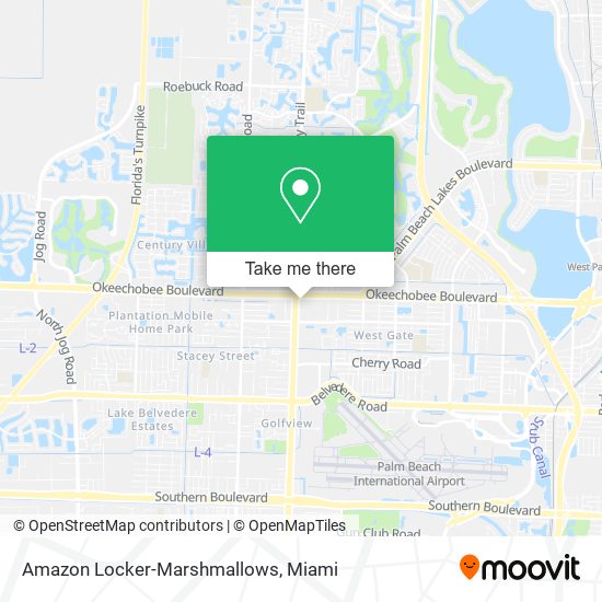 Amazon Locker-Marshmallows map