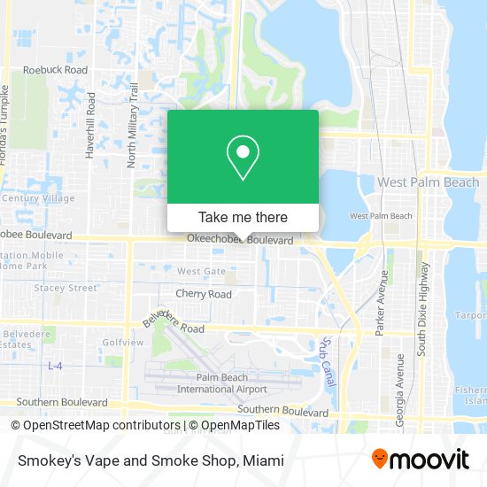 Smokey's Vape and Smoke Shop map