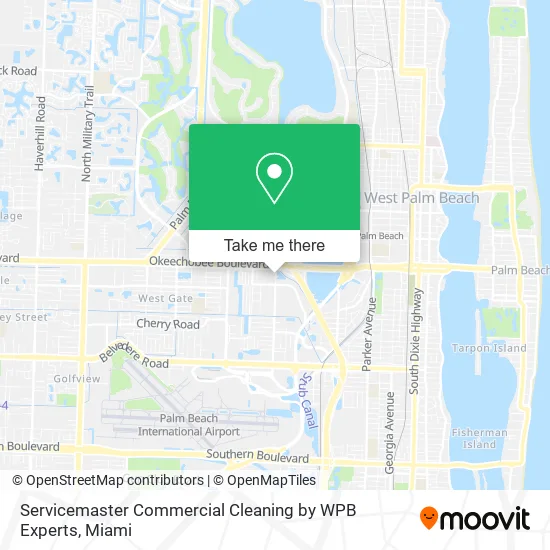 Mapa de Servicemaster Commercial Cleaning by WPB Experts