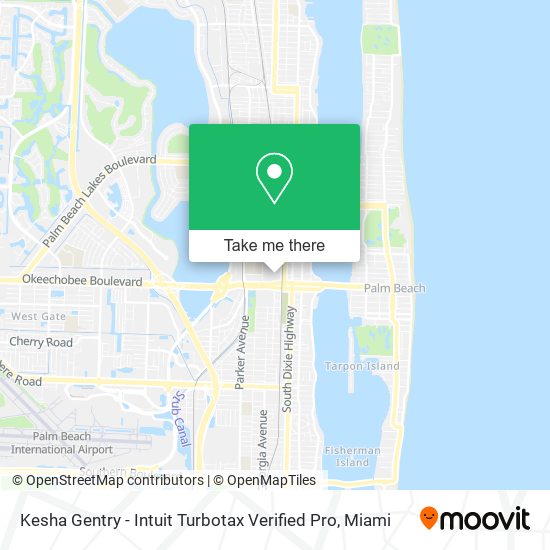 Kesha Gentry - Intuit Turbotax Verified Pro map