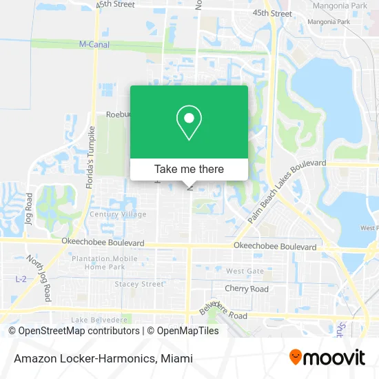 Amazon Locker-Harmonics map