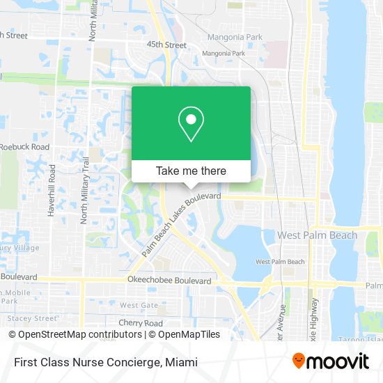 Mapa de First Class Nurse Concierge