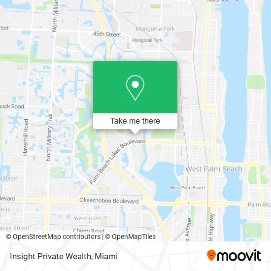 Insight Private Wealth map