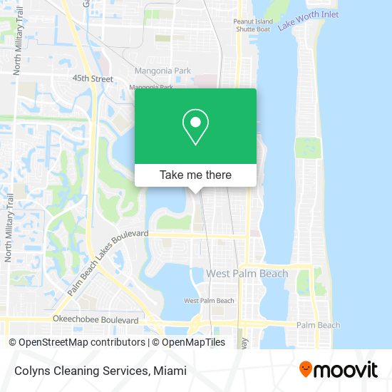 Mapa de Colyns Cleaning Services