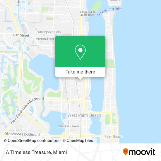 A Timeless Treasure map