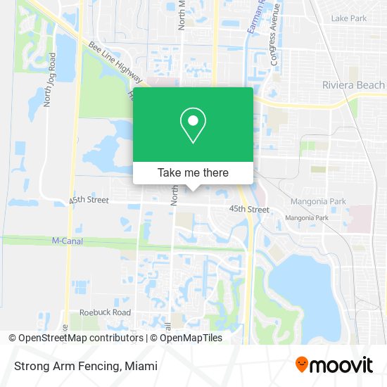 Mapa de Strong Arm Fencing