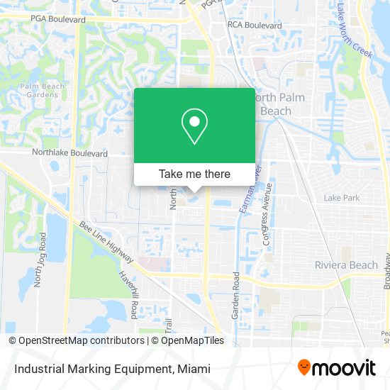 Industrial Marking Equipment map