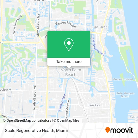 Scale Regenerative Health map