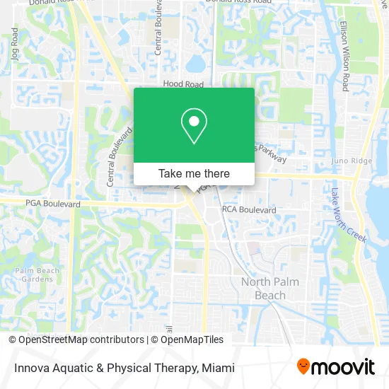 Innova Aquatic & Physical Therapy map