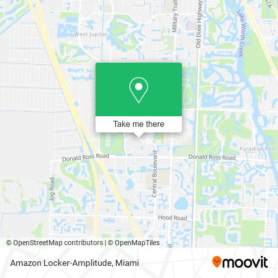 Amazon Locker-Amplitude map
