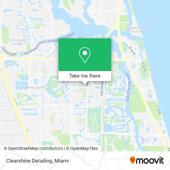 Clearshine Detailing map