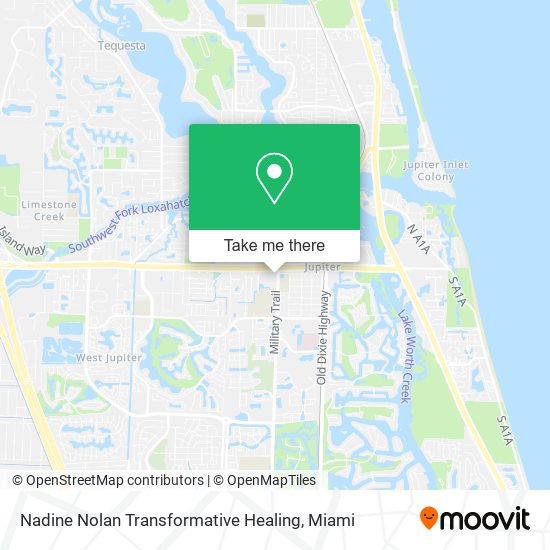 Mapa de Nadine Nolan Transformative Healing