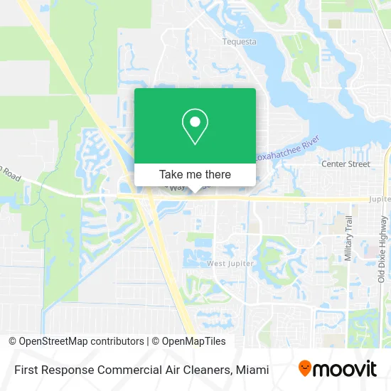 First Response Commercial Air Cleaners map
