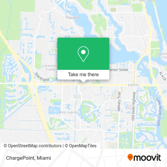 ChargePoint map