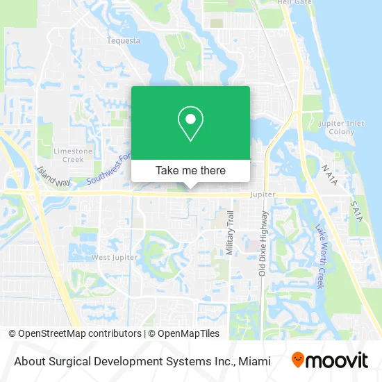 About Surgical Development Systems Inc. map