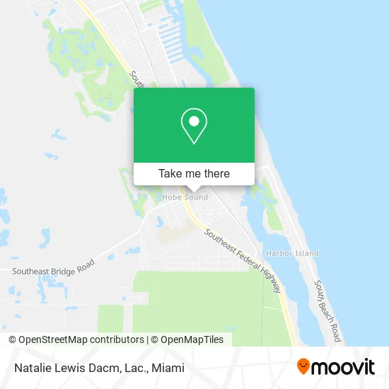 Natalie Lewis Dacm, Lac. map