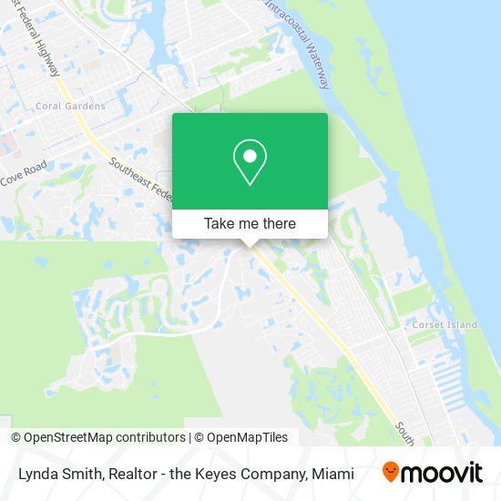 Lynda Smith, Realtor - the Keyes Company map