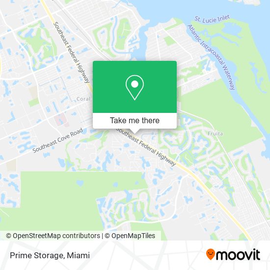 Mapa de Prime Storage