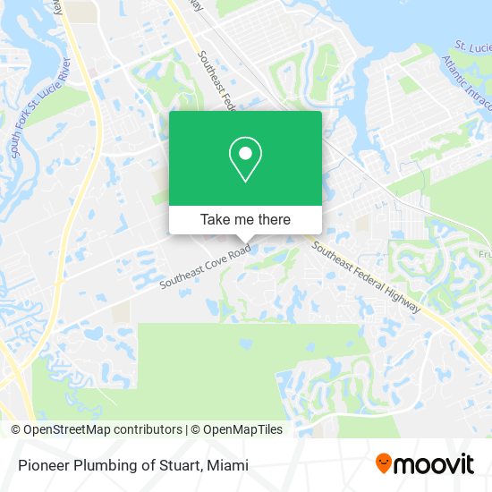 Pioneer Plumbing of Stuart map