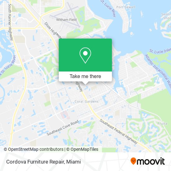 Mapa de Cordova Furniture Repair