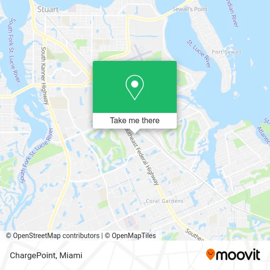 ChargePoint map