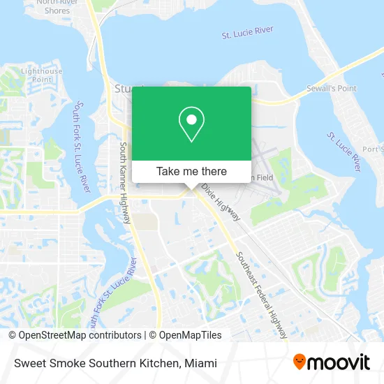 Sweet Smoke Southern Kitchen map