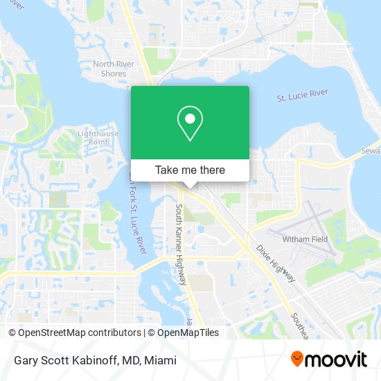 Gary Scott Kabinoff, MD map
