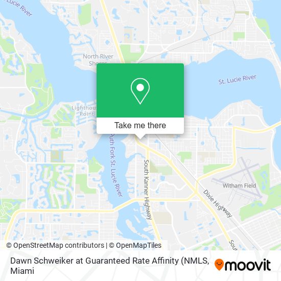 Mapa de Dawn Schweiker at Guaranteed Rate Affinity